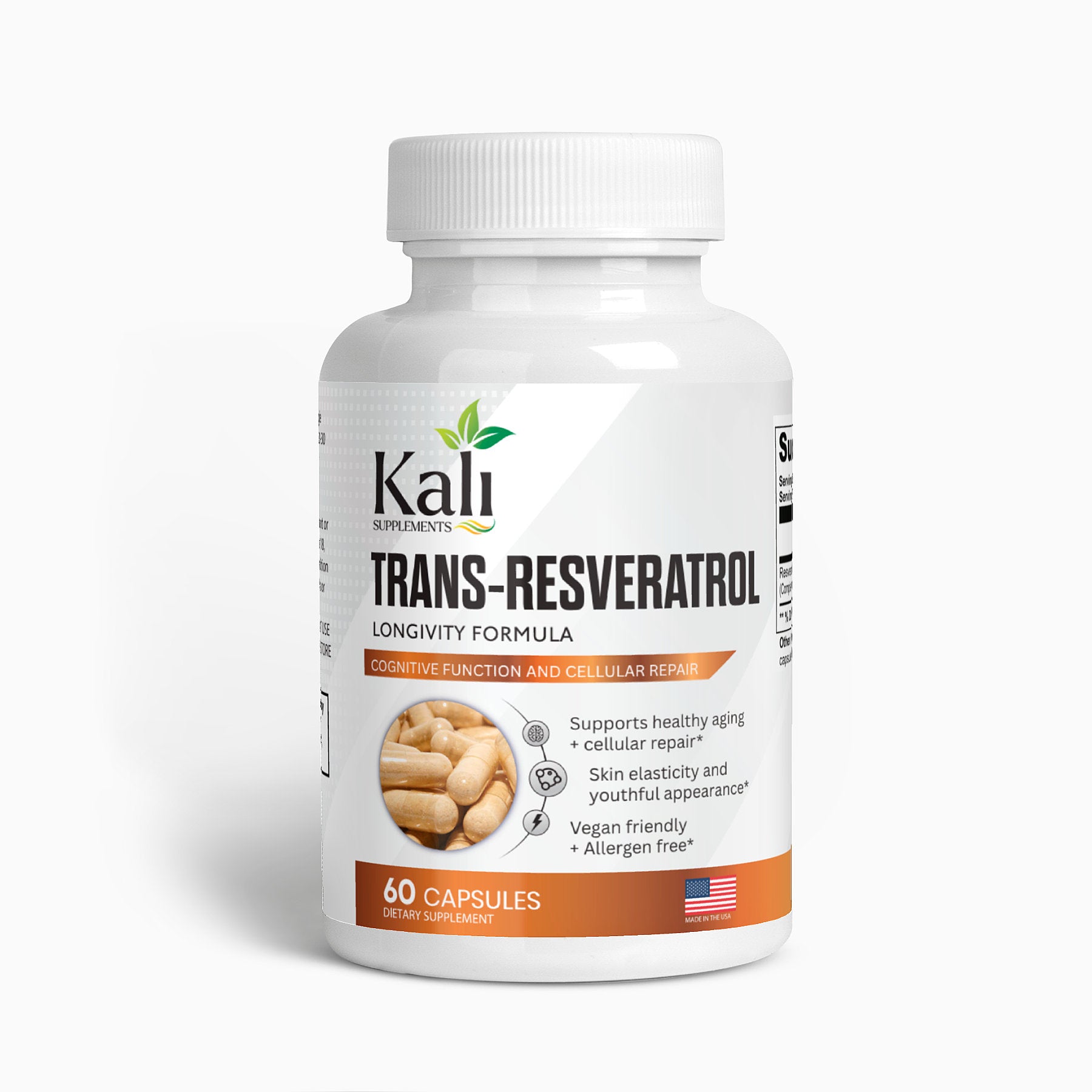 Trans-Resveratrol Longevity Formula