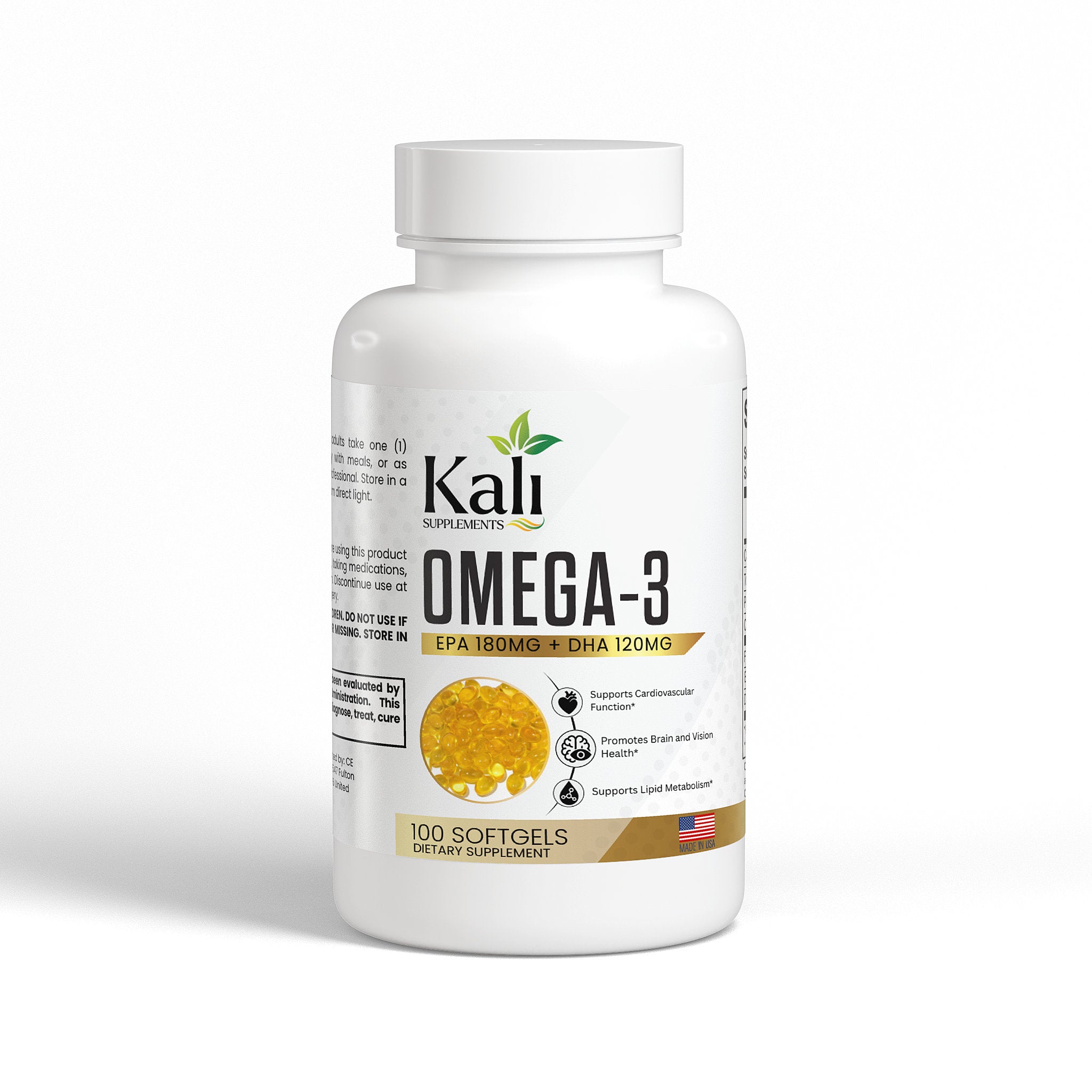 Omega-3 EPA 180mg + DHA 120mg