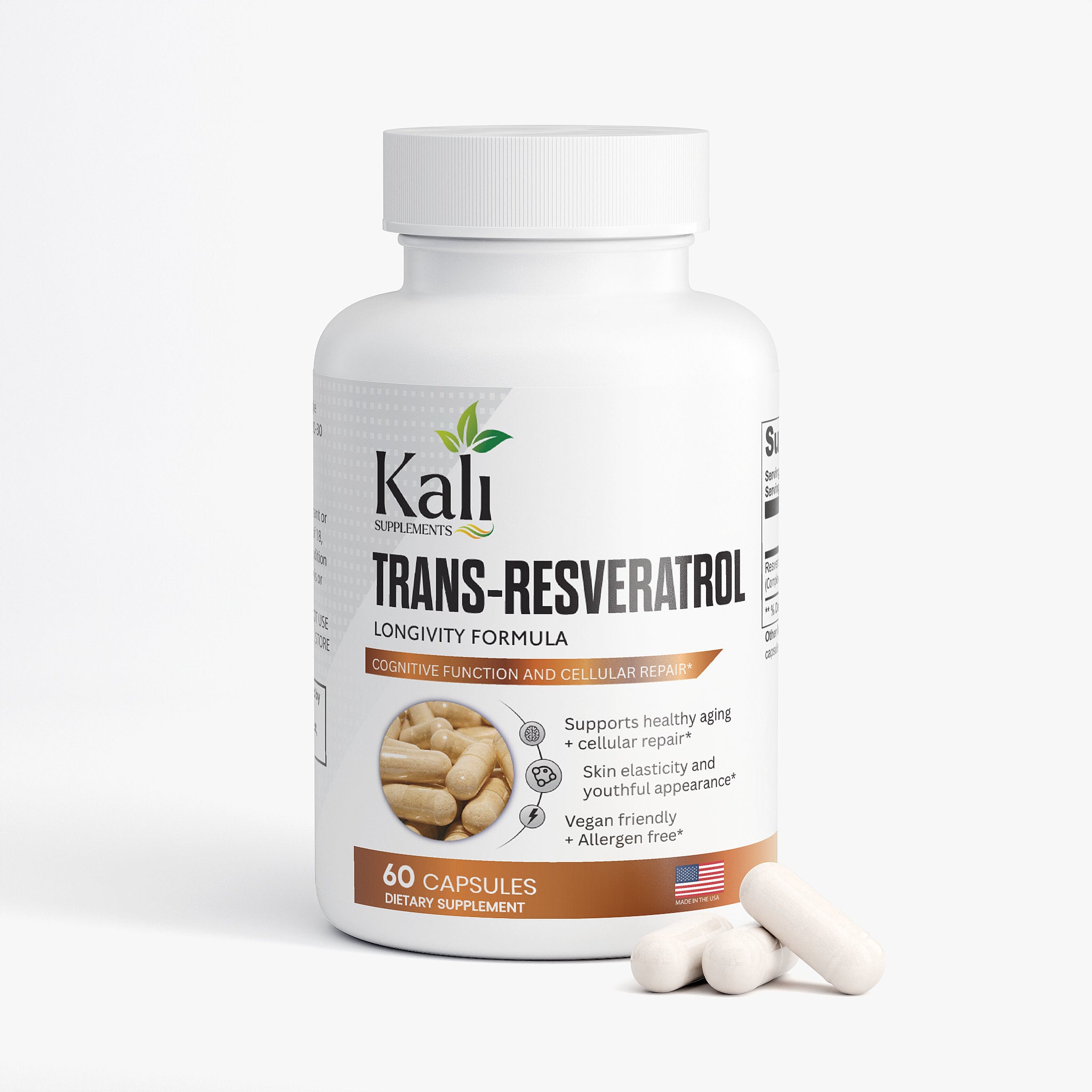 Trans-Resveratrol Longevity Formula