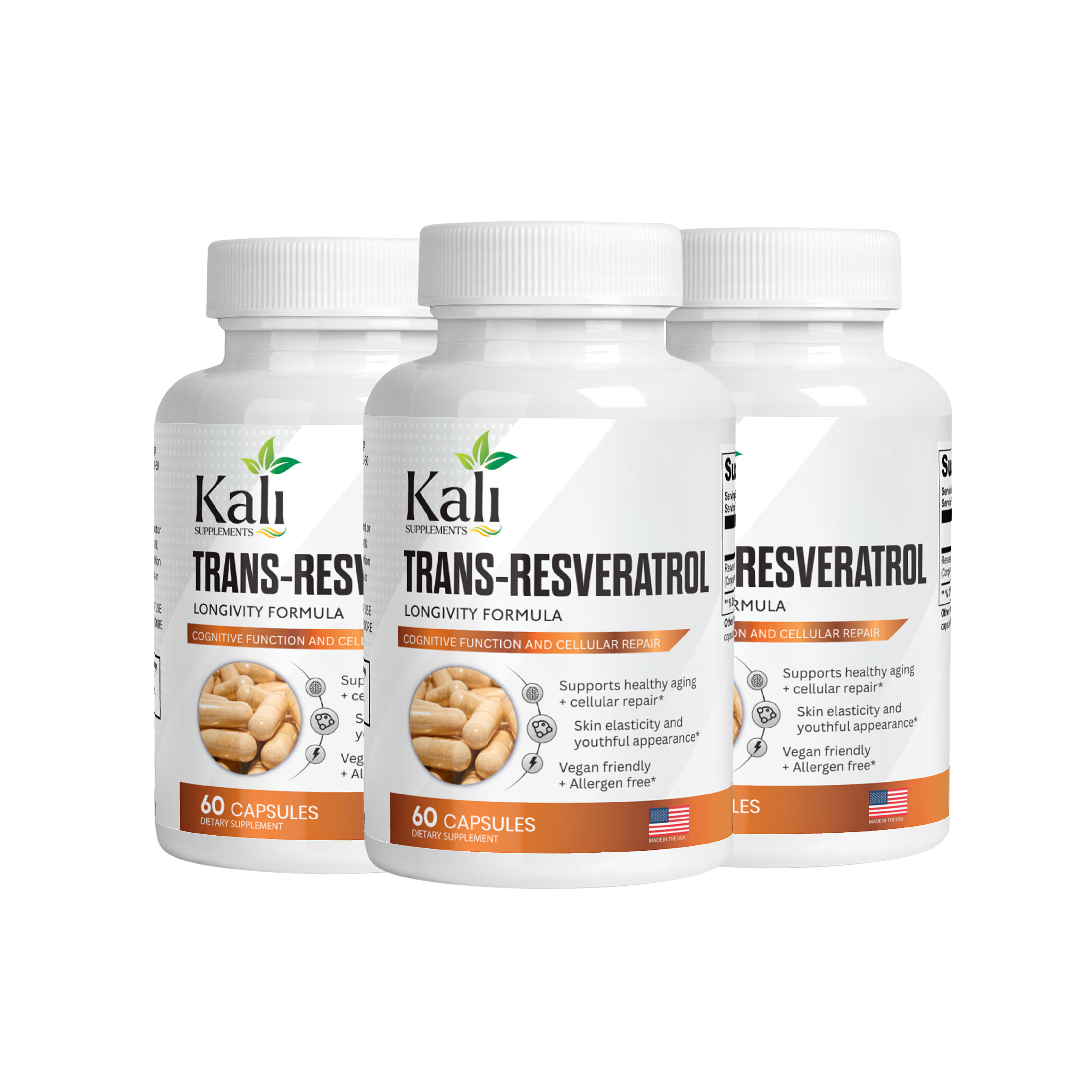 Trans-Resveratrol Longevity Formula
