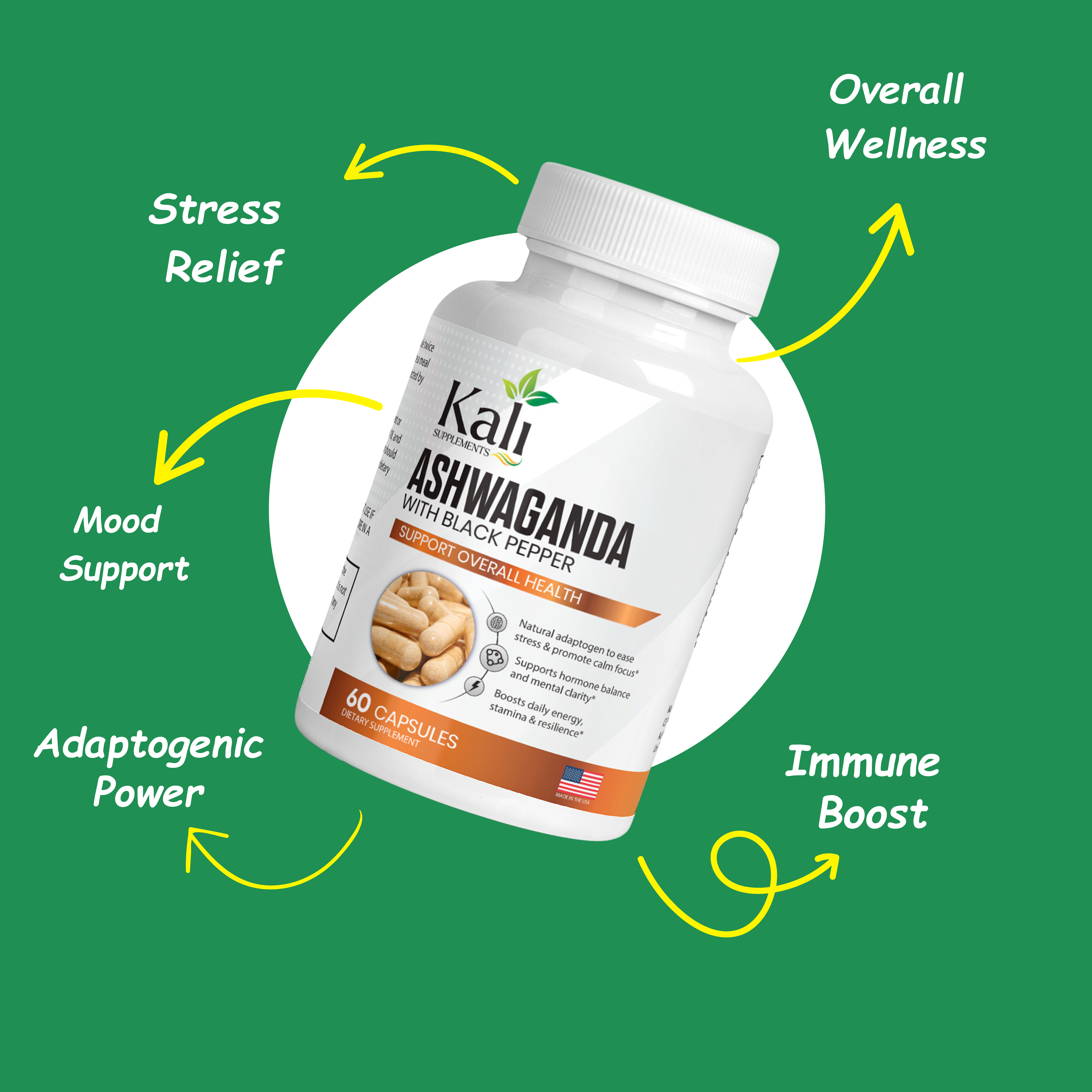 Organic Kali Ashwagandha Capsules